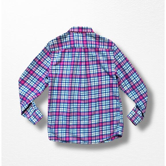 Vineyard Vines Flannel Whale Shirt, Size 12/14 - Picture 4 of 9